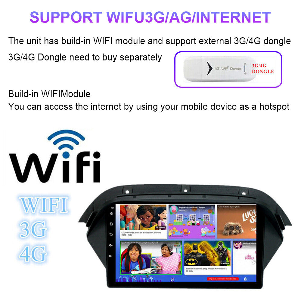 12.0 Stereo Radio GPS Wifi 9 Android for Honda for Acura MDX with Carplay 2007~13