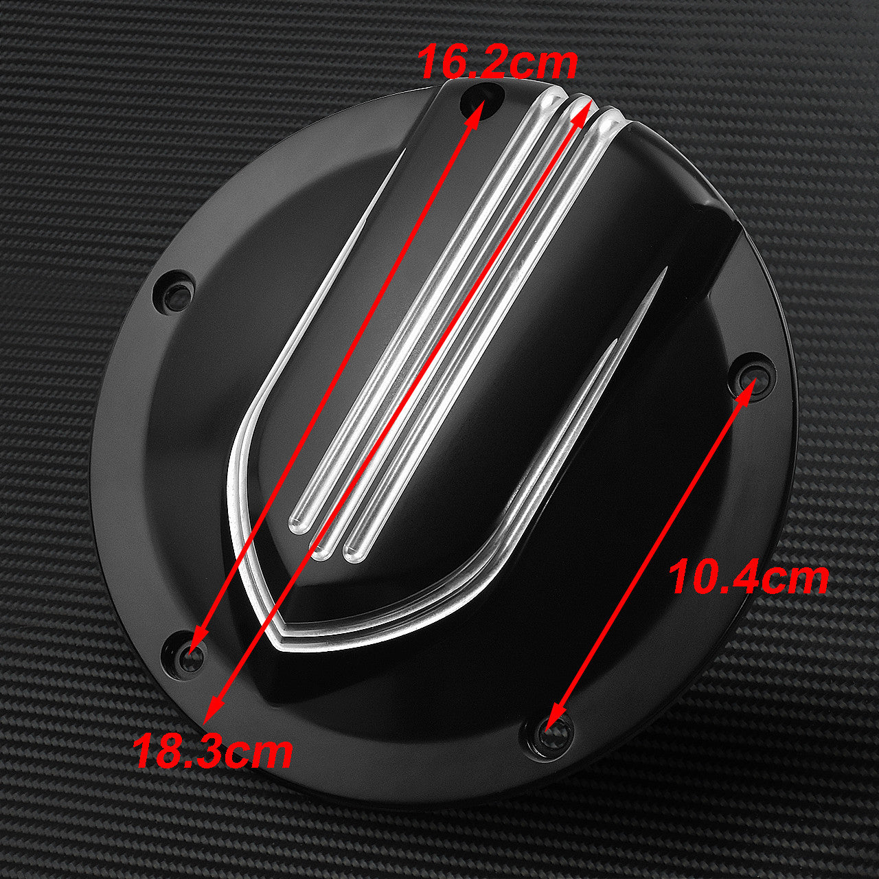 Raised Derby Cover Timer Cover Fit for Harley Dyna 06-17 Softail 07-18 Touring