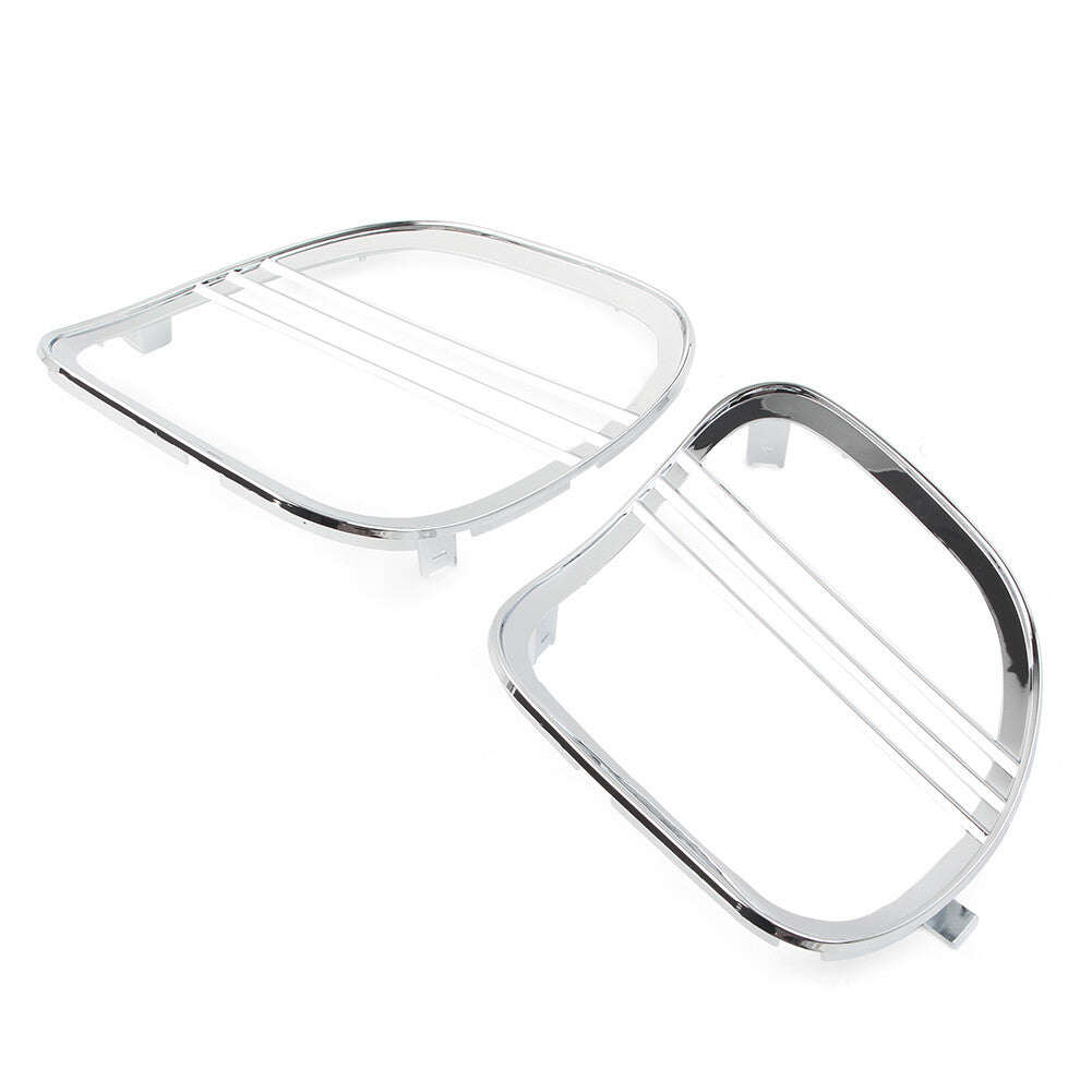 Tri-Line Speaker Grille Cover Trim Chrome for Harley Road Glide FLTRX 2015-2021 Q