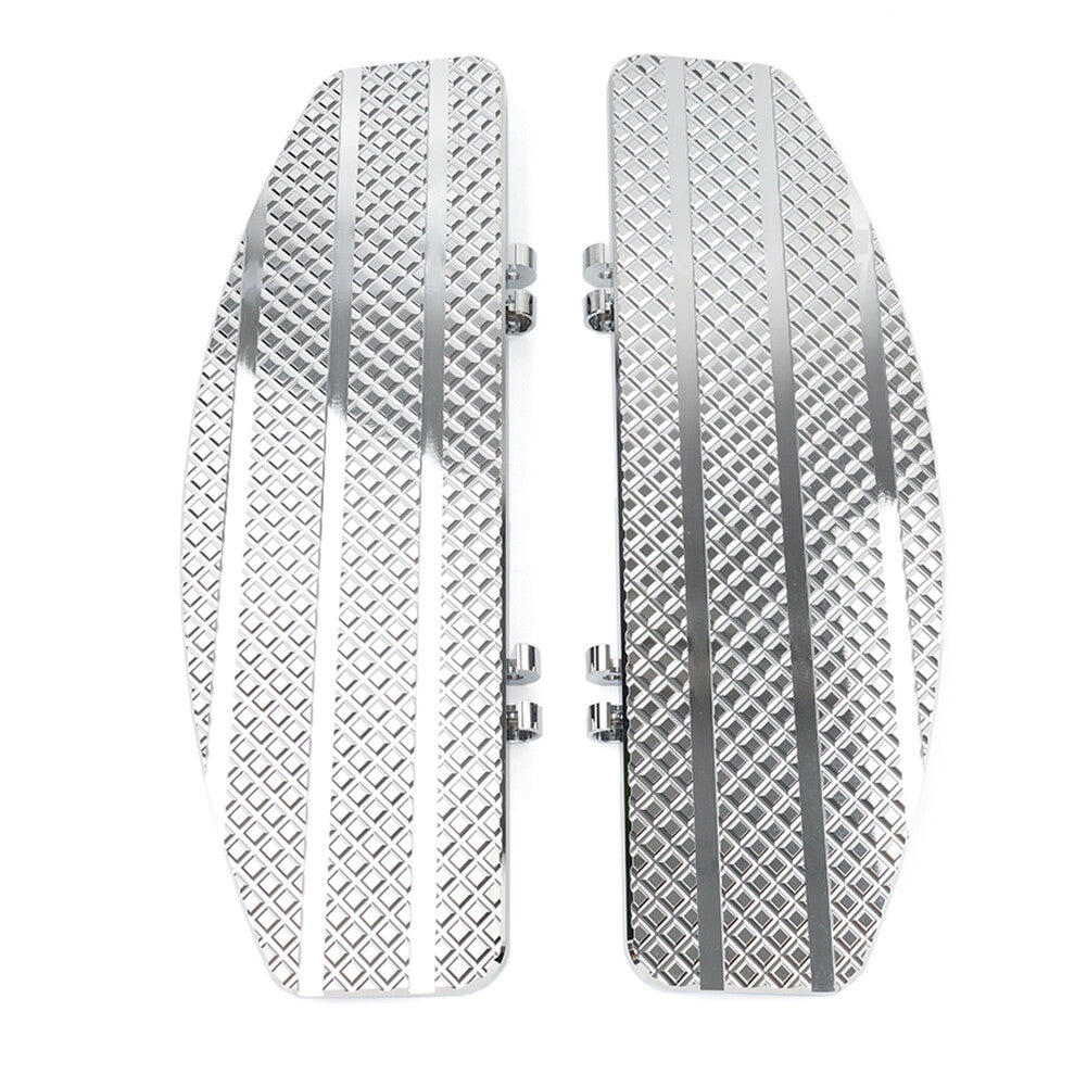 Stretched Driver Floorboards for Harley Electra Street Road Glide Softail