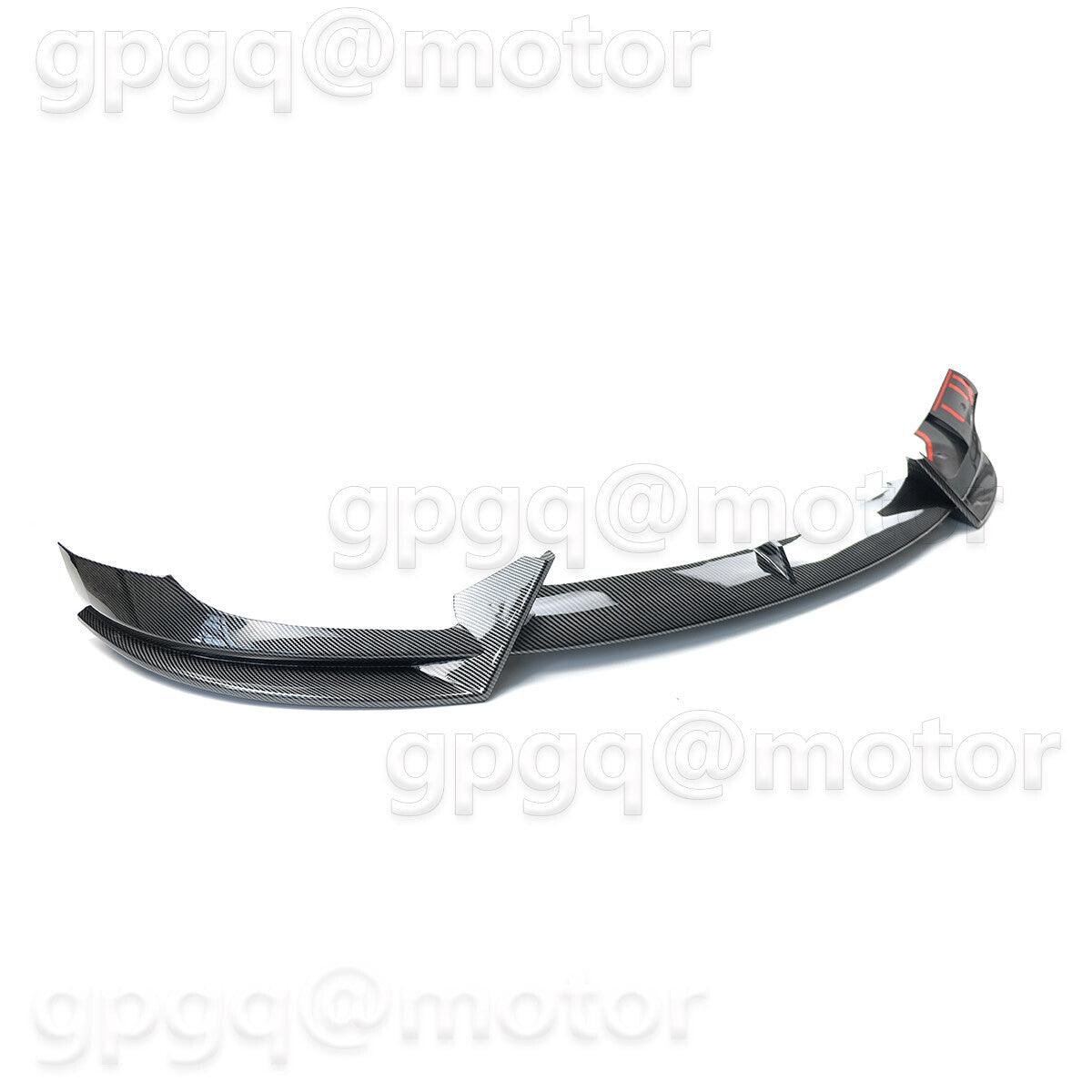V Style Carbon Fiber Front Bumper Lip Splitter Spoiler For Model 3 17-2023 n