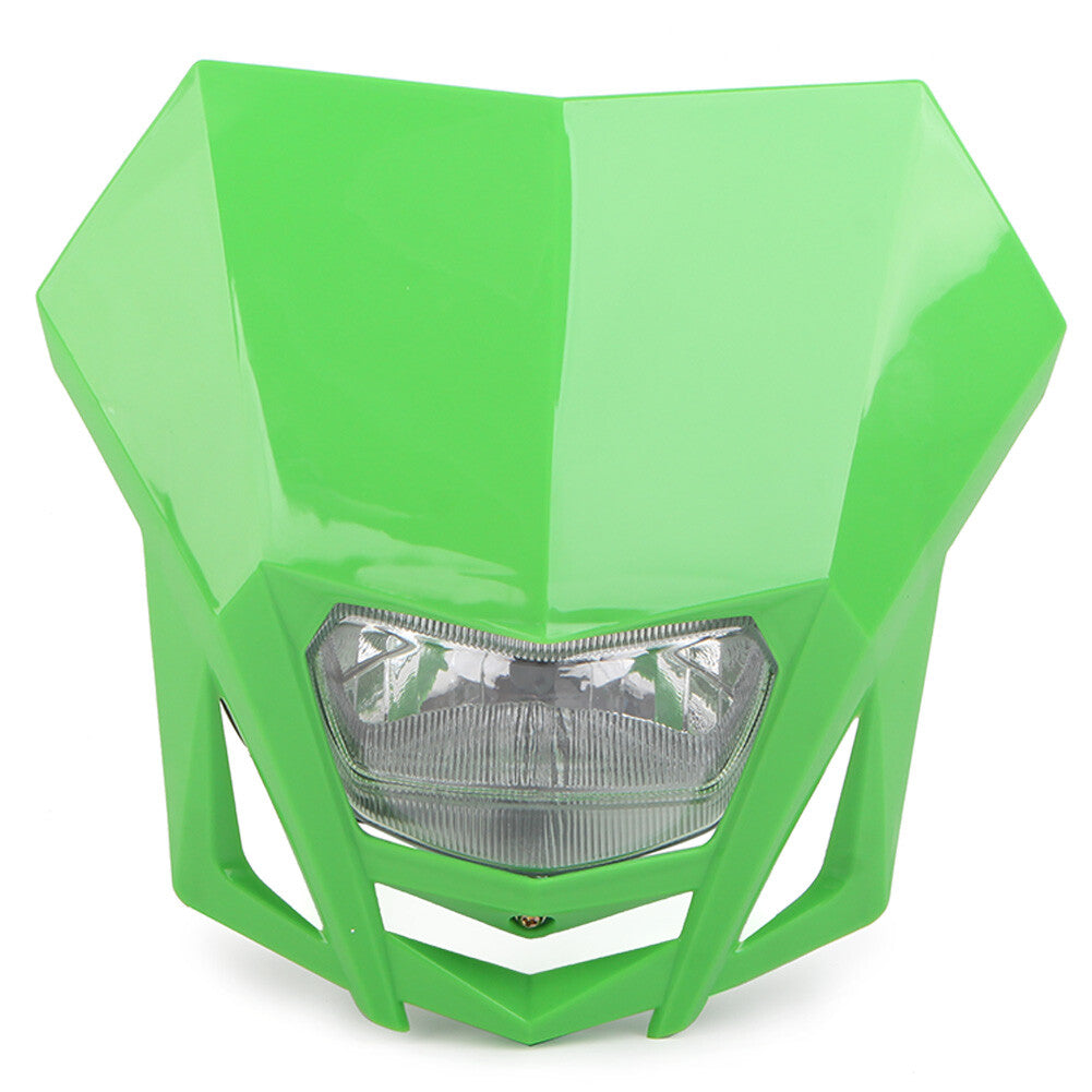 12V Headlight Fairing for Kawasaki KLX XR CRF DRZ RMZ for Yamaha Dirt Bikes Green
