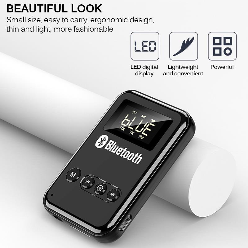 4 in 1 Bluetooth Transmitter Receiver Wireless Stereo Audio Adapter for Car TV