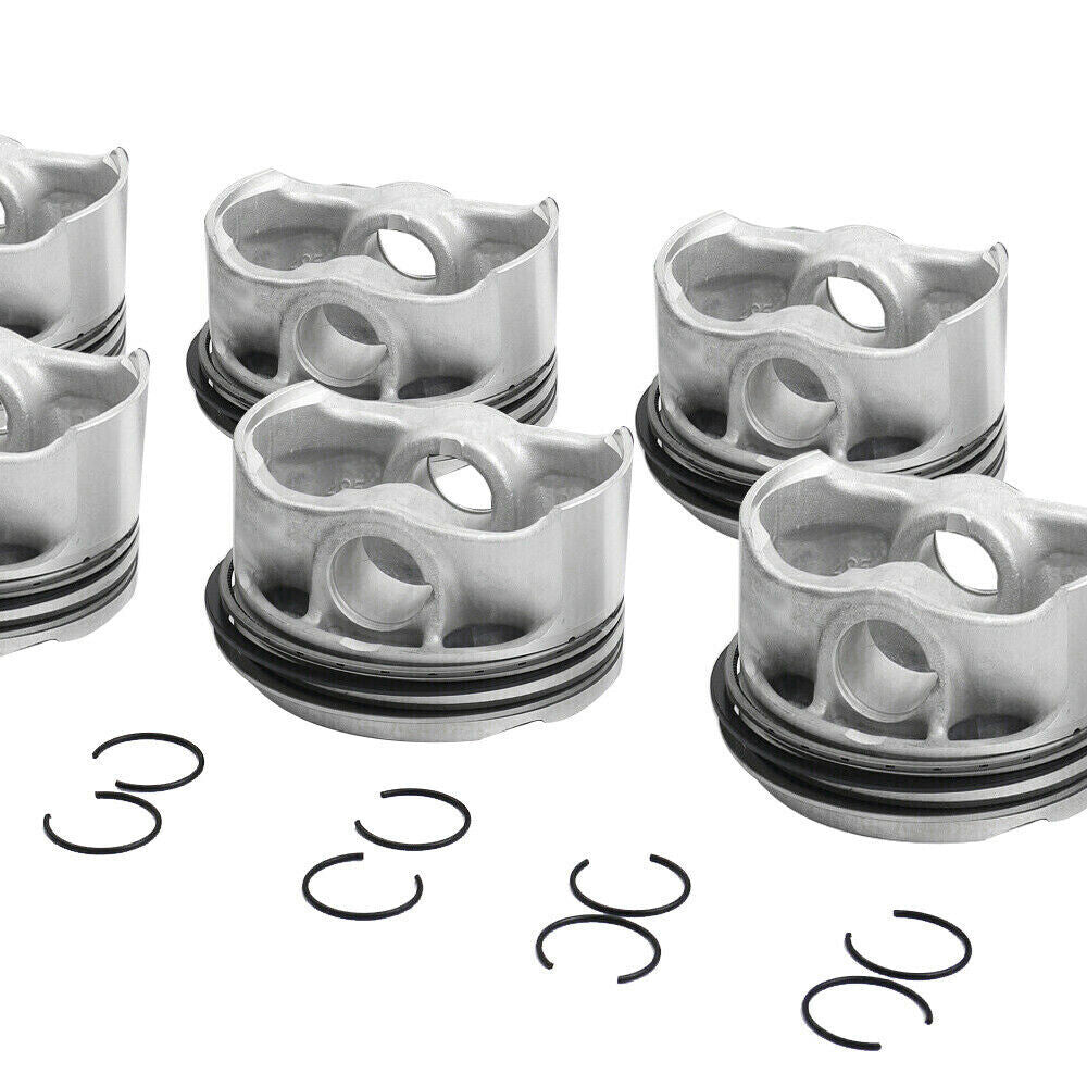 N63 Engine ¦µ89.00mm Pistons Rings Set for BMW 550i 750i F01 F02 F07 F10 22mm
