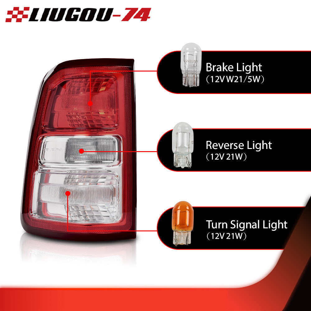 New left drive taillight suitable for 2019-2022 for Dodge for Ram 1500 rear brake taillight- v