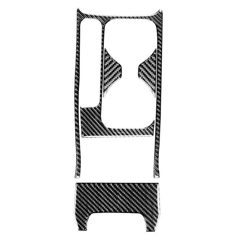 Carbon fiber car cup holder frame cover trim for Honda for Civic 9th generation 2012-2015