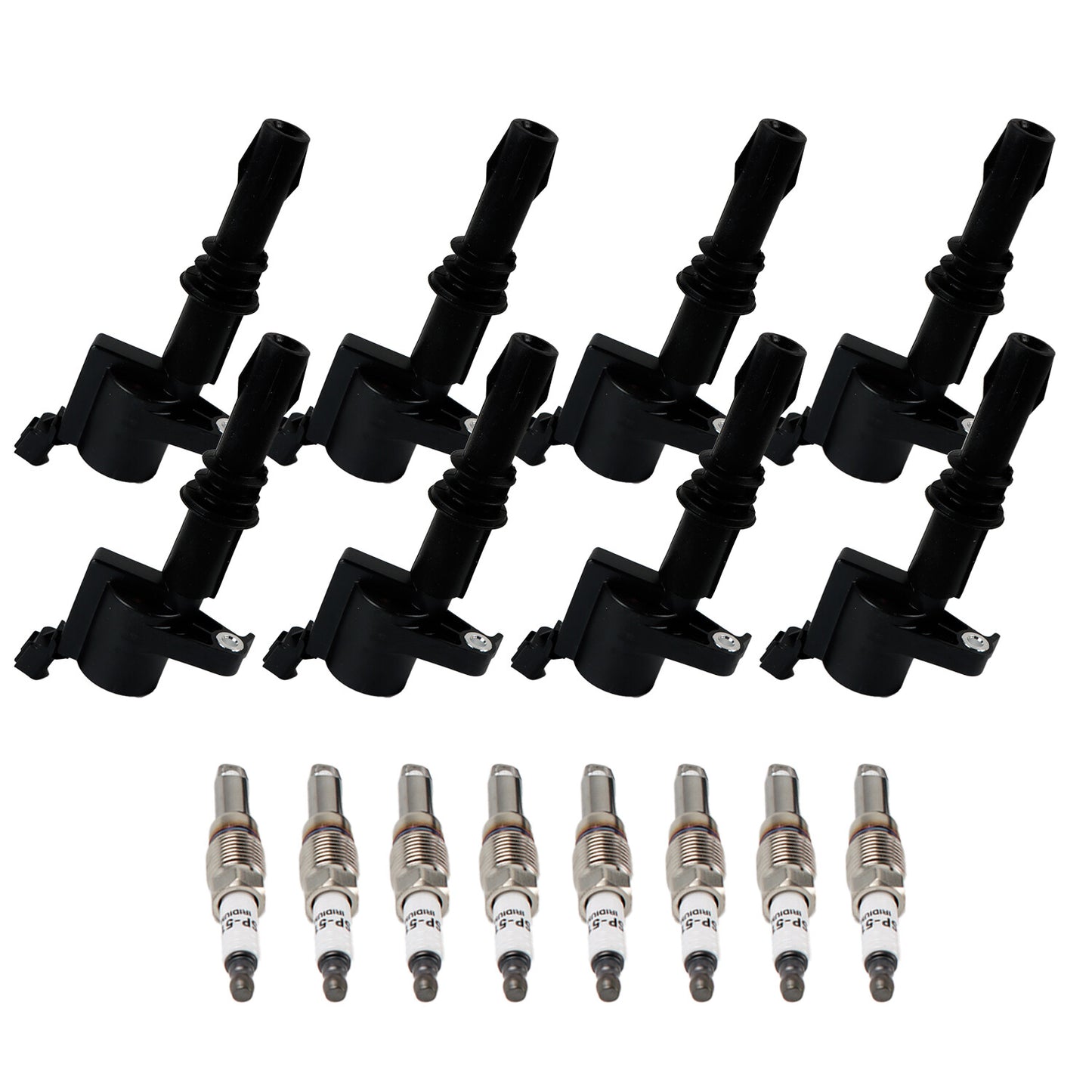 8Pcs Ignition Coil Iridium Spark Plug Kit For 2005-2008 for Ford for Mustang V8 4.6L