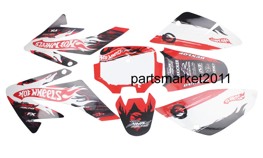 3M Graphics Decals kit for Honda CRF 70 Pit Dirt Bikes CRF70 Emblems Stickers H