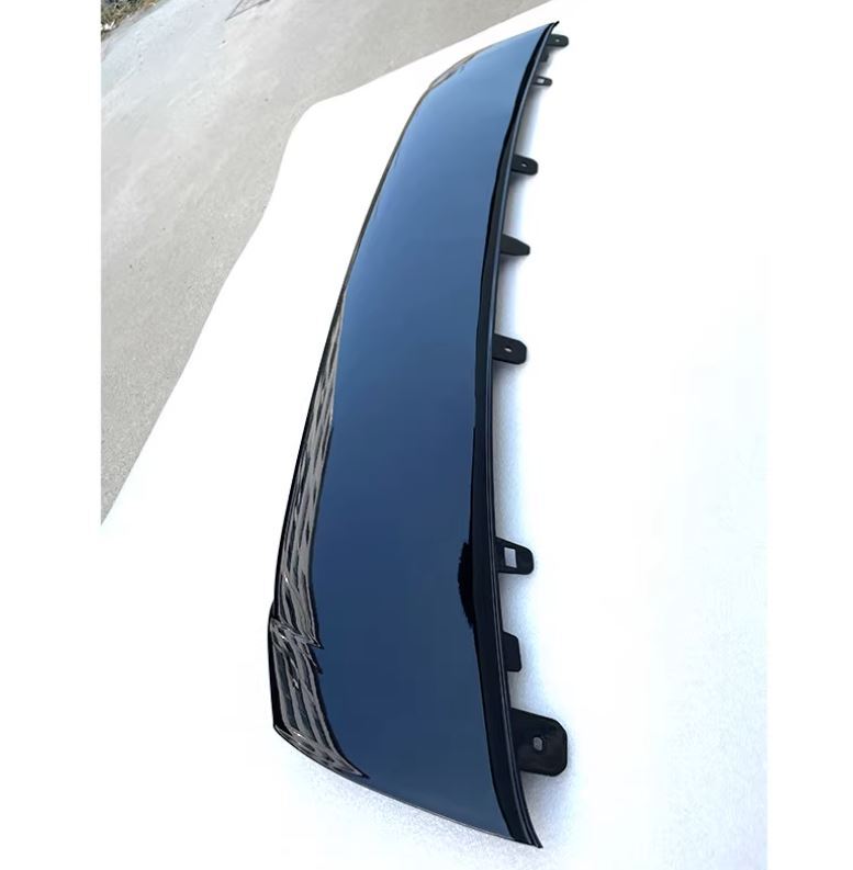1PCS Front Bumper Lip Lower Painted Black for Audi Q5 RS SQ5 2021 2022 2023 n