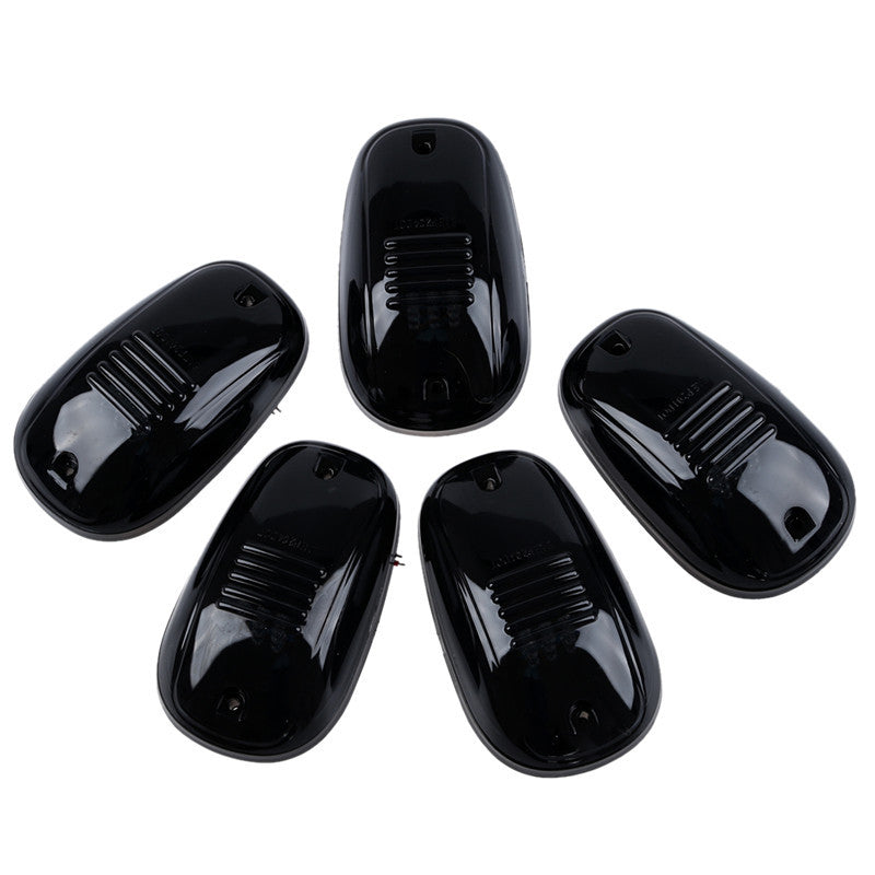 Smoked Black LED Cab Roof Top Marker Running Clearance Light Car pickup Lamp Kit