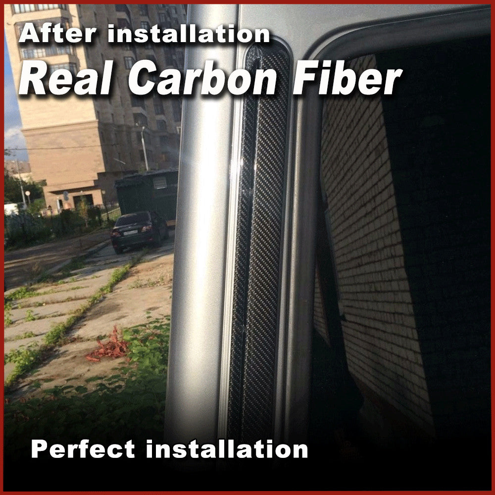 for Benz G Class W463 G500 G63 G55 REAL Carbon Side Air Vent Cover C-Pillar