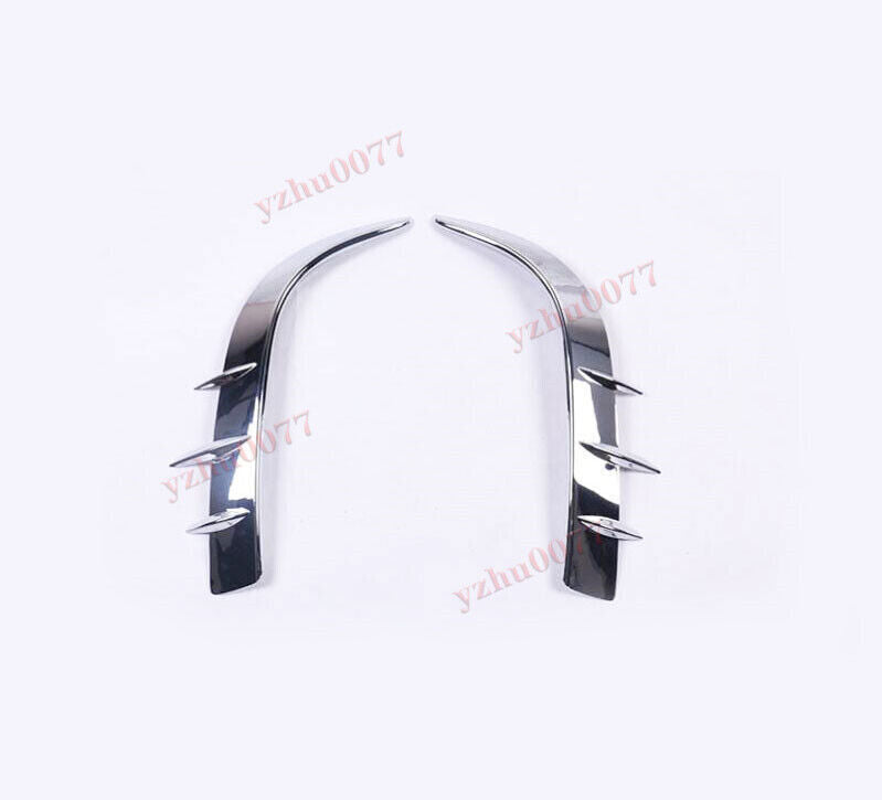 for Toyota Highlander XSE 2020-2023 Chrome Front Bumper Vent Molding Cover Trim