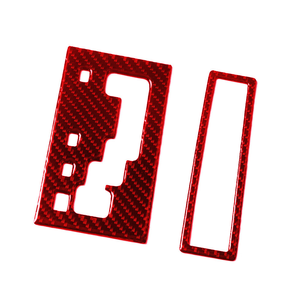 Red Carbon Fiber Passenger dashboard Panel Trim Cover For 718 2016-2022 v