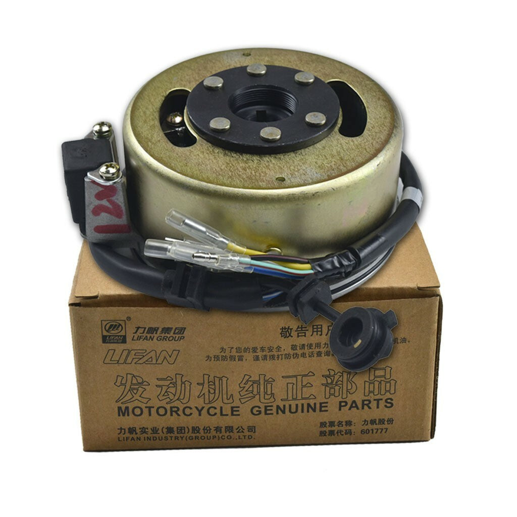 Stator flywheel puller harness for 110cc and 125cc Dirt Pit bicycles and motorcycles