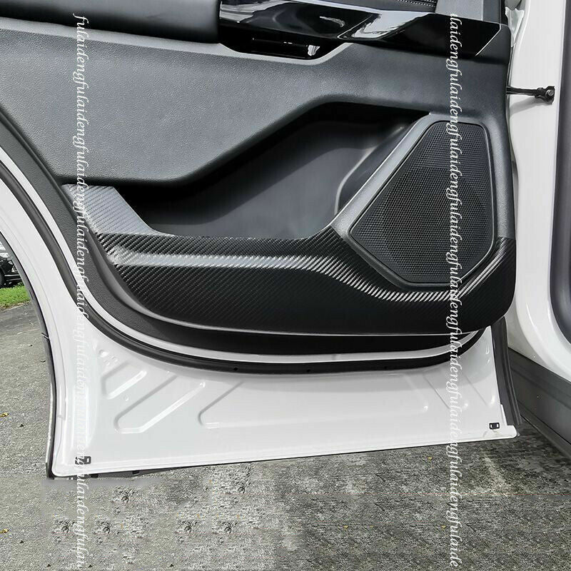 for Ford Explorer 2020-2022 Carbon fiber Car 4Door Anti Kick Protective Stickers