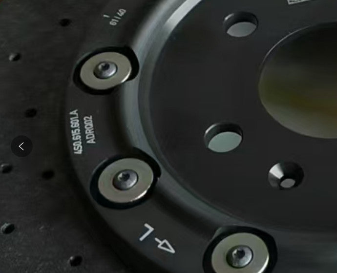 for Lamborghini for Audi R8 Left Rear Ceramic Ventilated Brake Disc, new , 4S0615601A