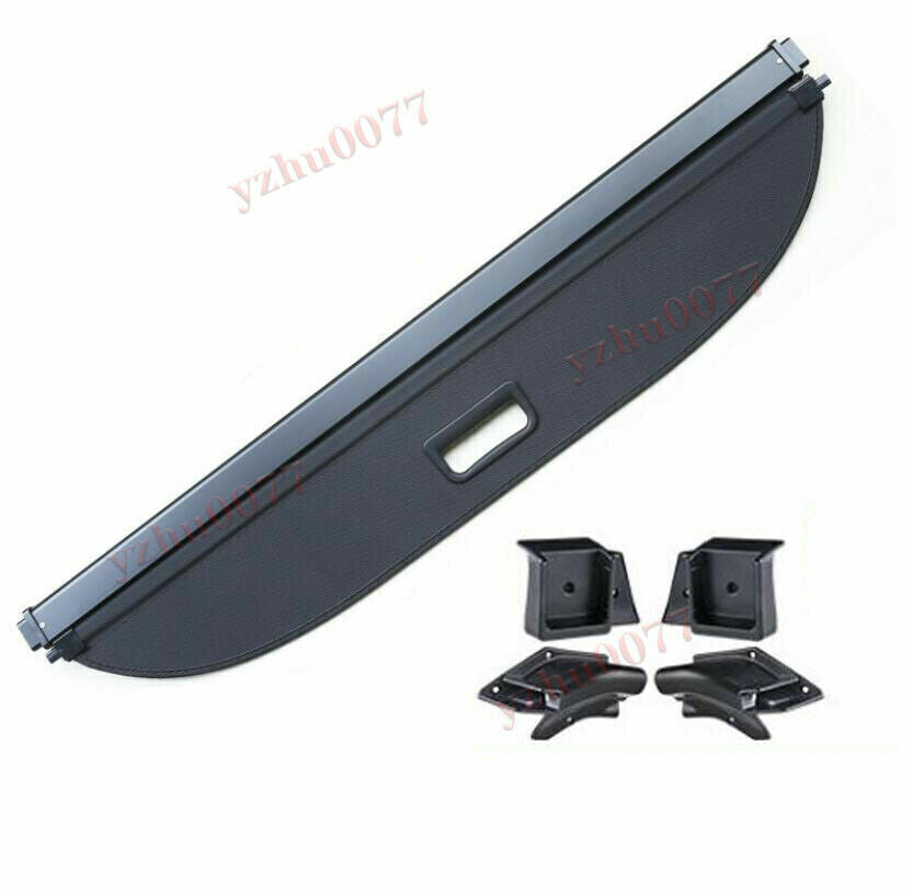 for Cadillac XT4 2019-2023 Black Rear Trunk Cargo Cover Luggage Security Shade