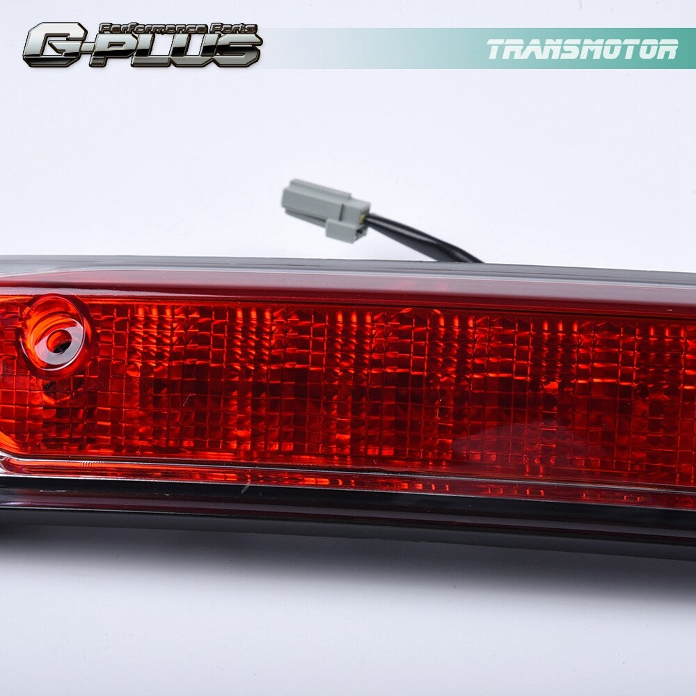 Rear LED Third Brake Light Cargo Light Fits 15 - 19 for F150 Clear Red Lens - v