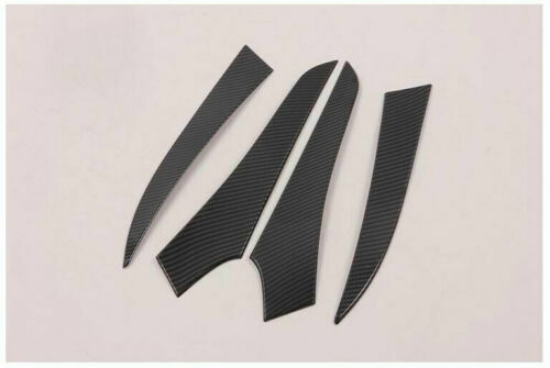 4P for Toyota for Corolla Hatchback 2019-2022 Carbon Fiber Headlight Eyebrow Strips