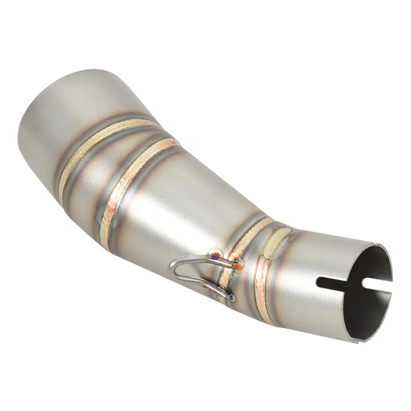 Exhaust Mid-Pipe Muffler 51mm for KAWASAKI -X 250/300 2017-23 Slip-On Titanium