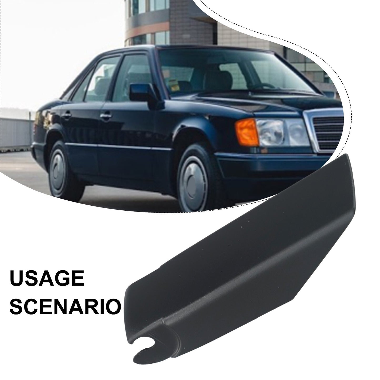 1X Cover Wiper Windshield Wiper Replacement For W124 W201 W210 Wiper ABS v
