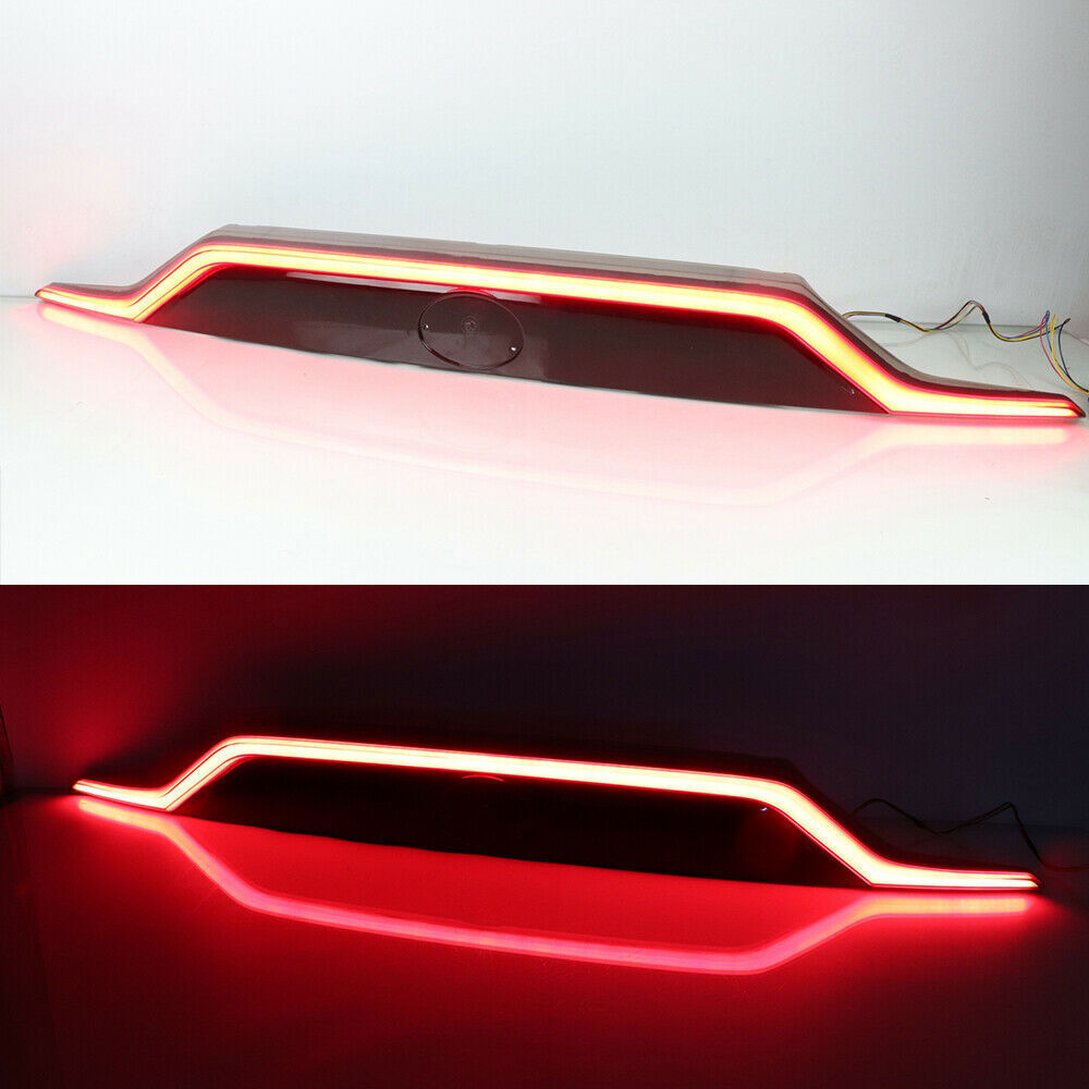 1Rear Door Trunk LED Tail Light Cover for Toyota RAV4 2019-2023 Car Accessories