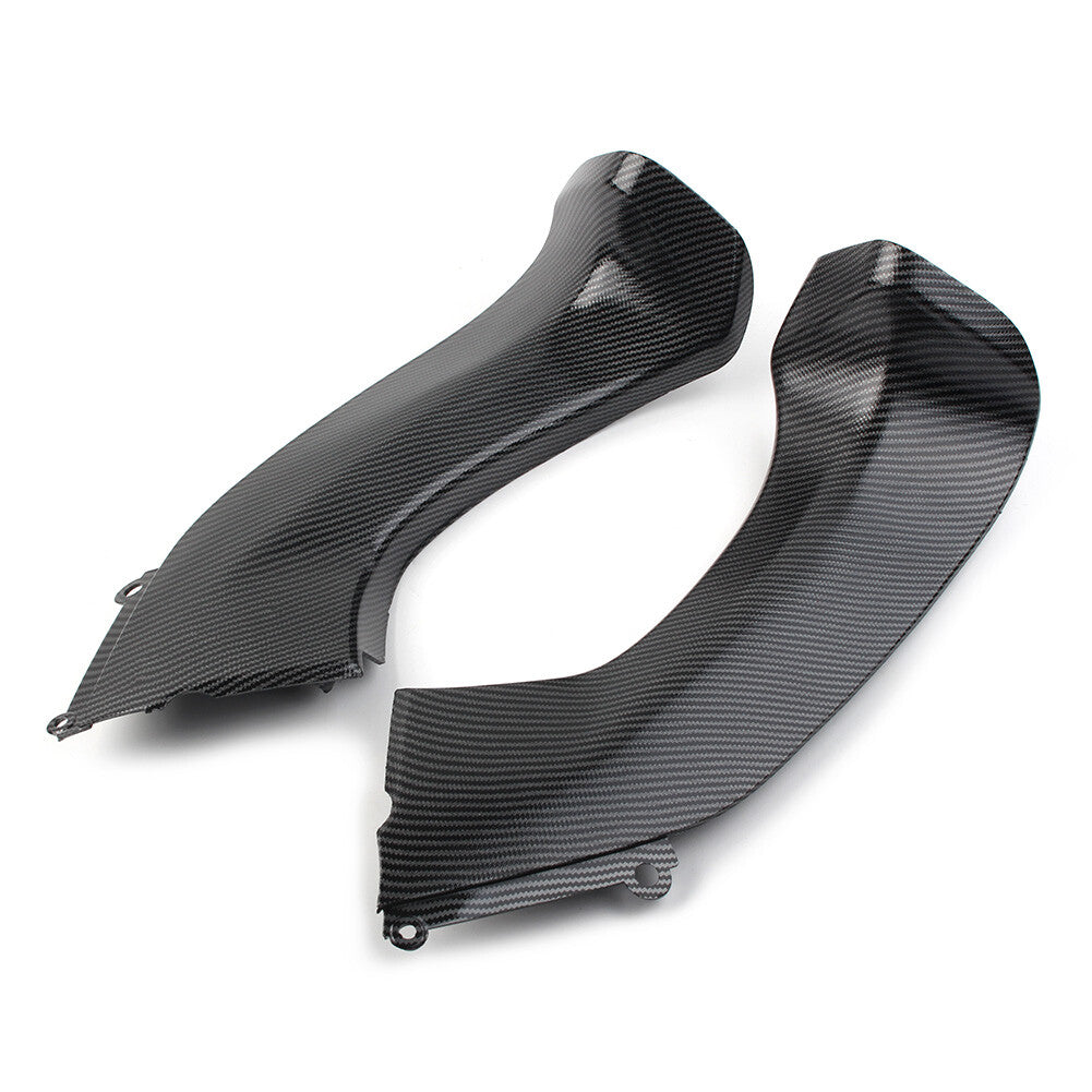 Front Dash Air Intake for Ram Fairing Fit for KAWASAKI ZX-10R 06-07 Carbon Fiber Pattern
