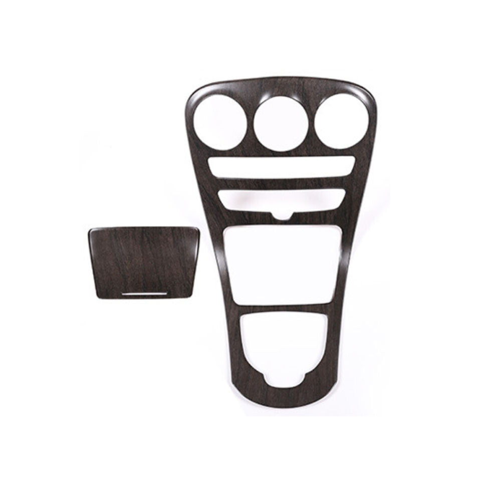 for Benz C GLC Class W205 X253 2015-18 Oak Grain Central Console Gear Panel Trim