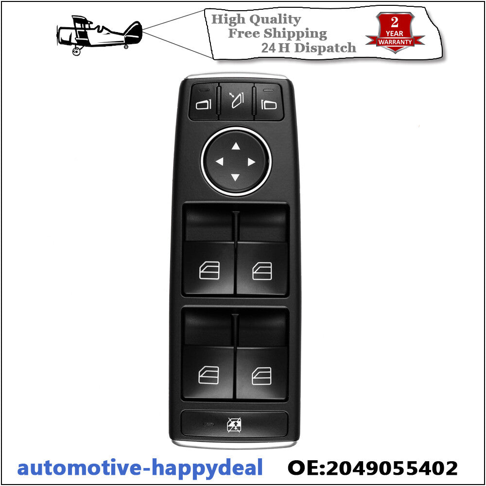Power Window Control Switch Fits for Mercedes-Benz C E CLASS S204 W204 S212 W212
