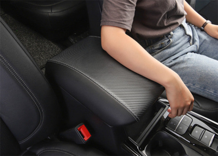 for Ford Explorer 2020-2022 PU Leather Center Console Armrest Cover Cushion Mat