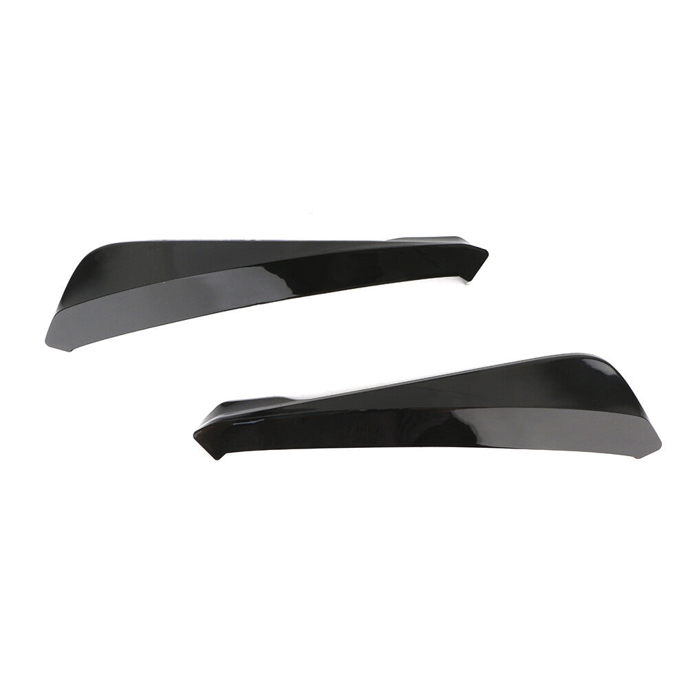 Gloss Black Body Kit for Honda Accord Rear Bumper Corner Lip Splitter Diffuser