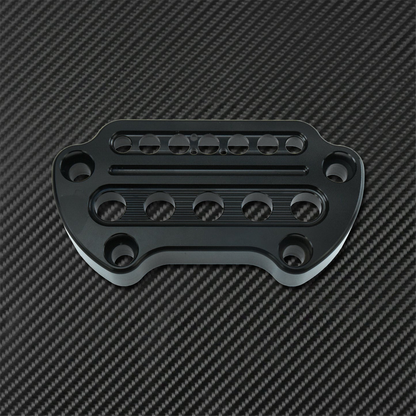 Front Indicator Handlebar Clamp Cover Fit for Harley Sportster 95-up Dyna 06-up
