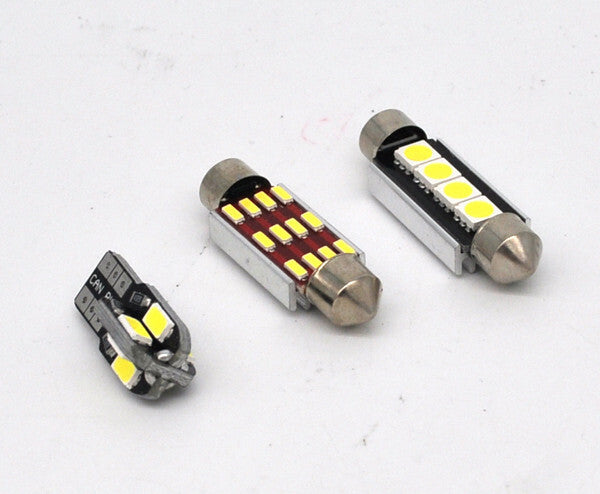 Error Full White 25 Lights LED Interior Kit For 958 for Cayenne 11-2014 v