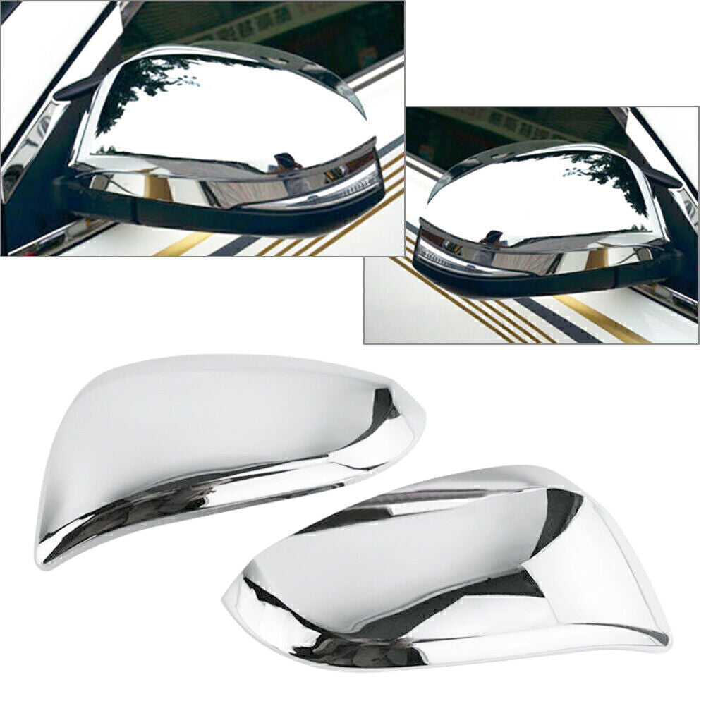 2pcs Door Mirror Overlay Rear View Cover Fit for Toyota Voxy Noah R80 2014-2018