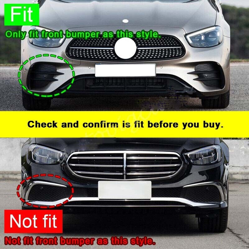 for Mercedes-Benz E-Class E350/E450 2021-2023 Fog Light Covers