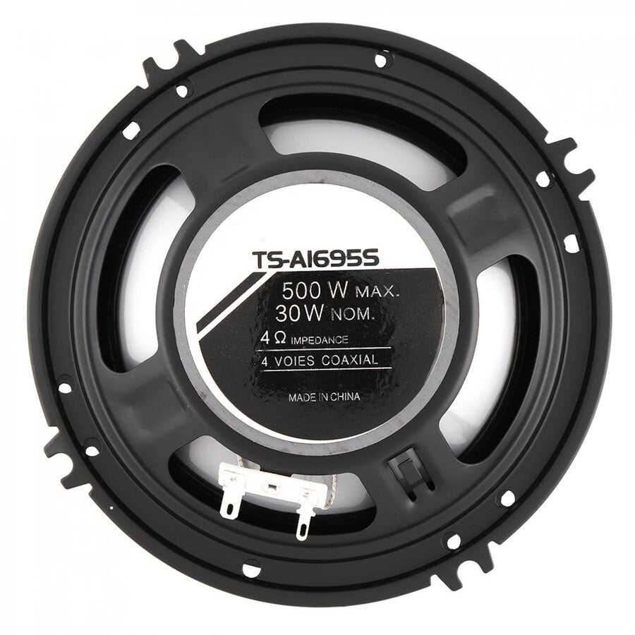 2pcs 6 Inch 500W Car Coaxial Hifi Auto Music Stereo Full Range Frequency Speaker
