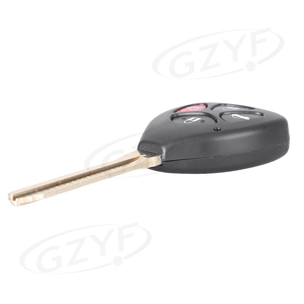 Remote Uncut Blank Key Fob Keyless Entry Shell Case for Toyota for Corolla for Avalon Q