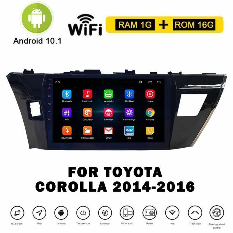 Car bluetooth for Toyota for Corolla 2014-2016 Android 10.1 Stereo Radio Wifi Player