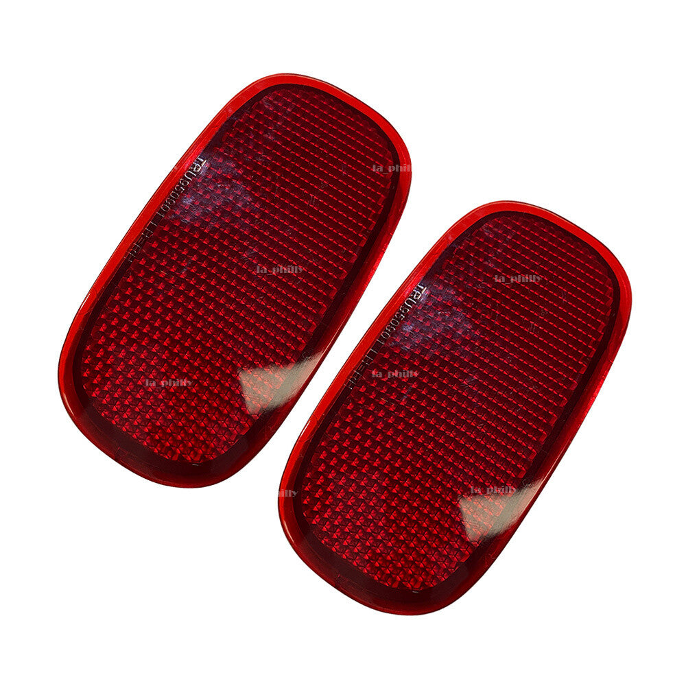2Pcs Red Rear Tail Bumper Reflector Lamp Light LH=RH For 1994-2005 for Toyota Rav4