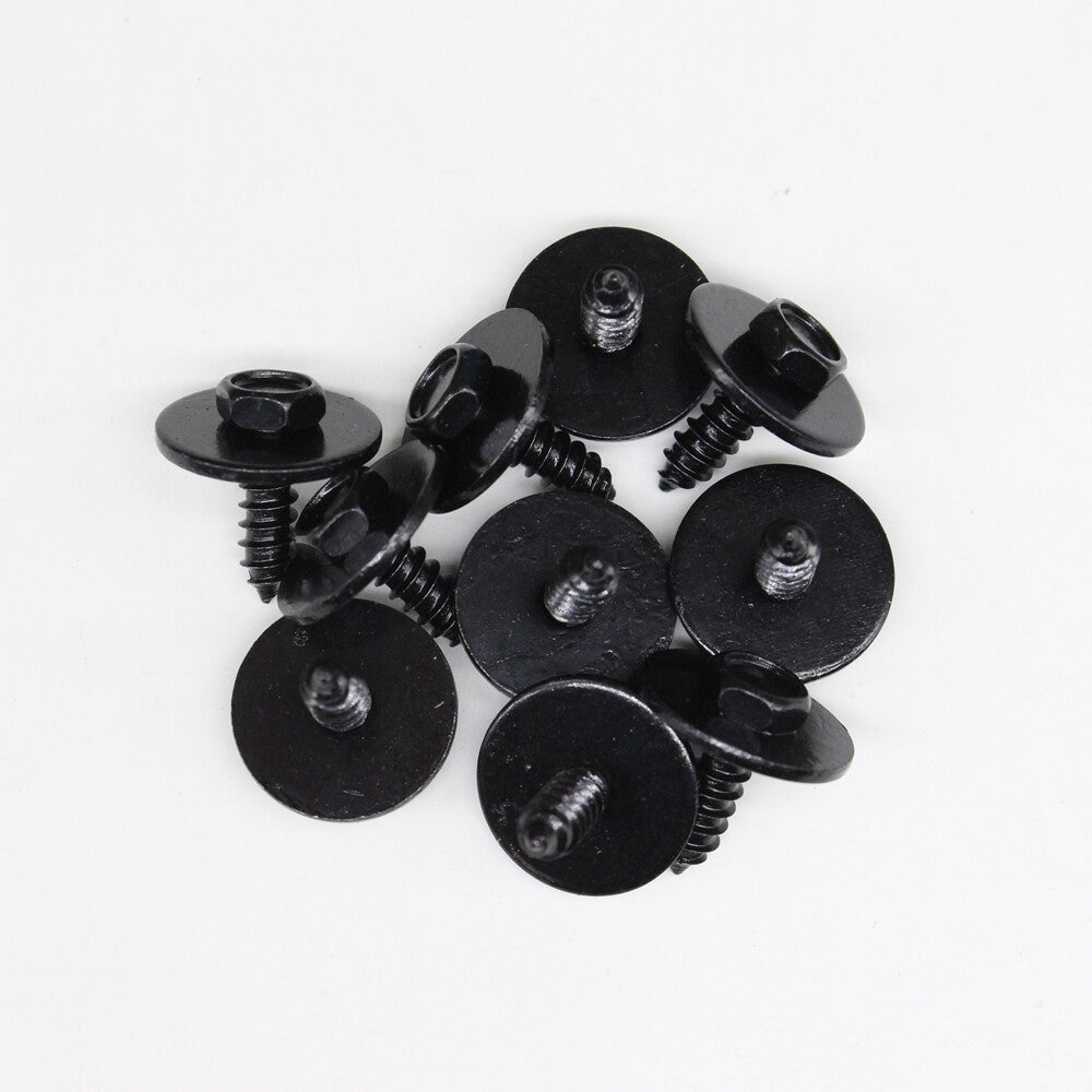 10pcs for BMW Hex Head Metal Screw 4.8 X 16 mm 07147129160