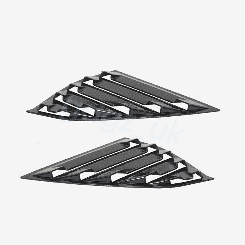 Rear Side Window Louvers Side Window Louver Vent Cover For 2018-22 for Honda Accord