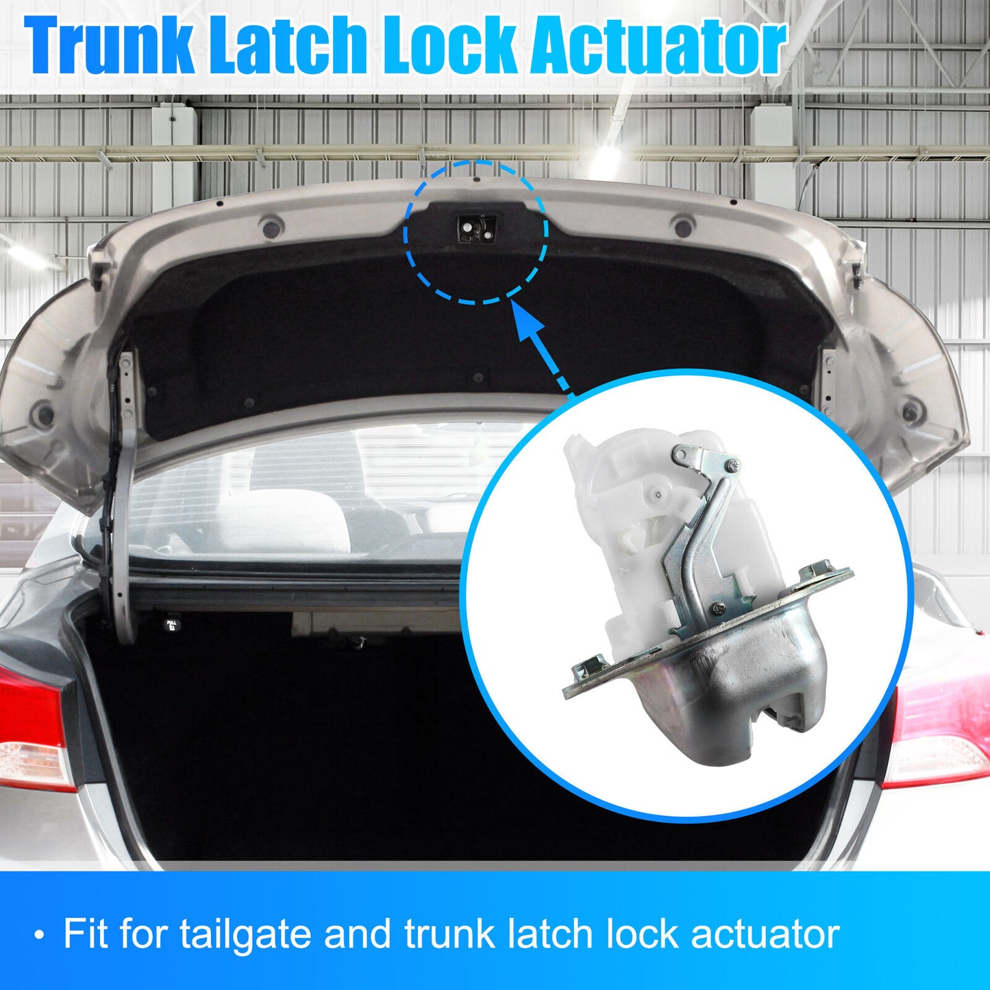 Tailgate Trunk Latch Lock Actuator for Subaru Impreza Outback Forester