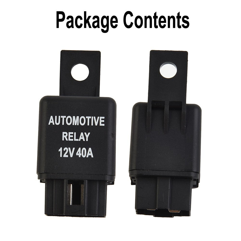 40A Automotive Relay, 4-Pin Automotive Part for Fog Lights,