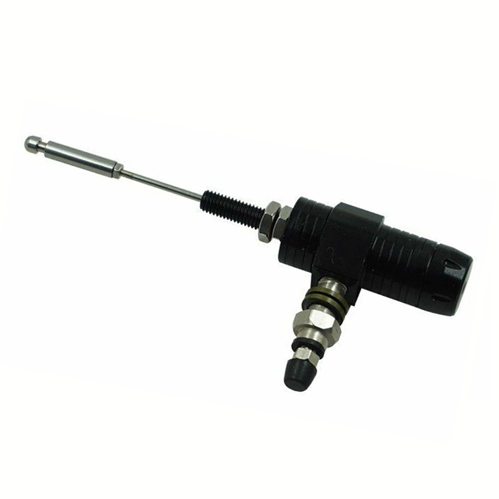 M10x1.25MM Motorcycle Hydraulic Clutch Master Cylinder Rod Brake Pump Black Q