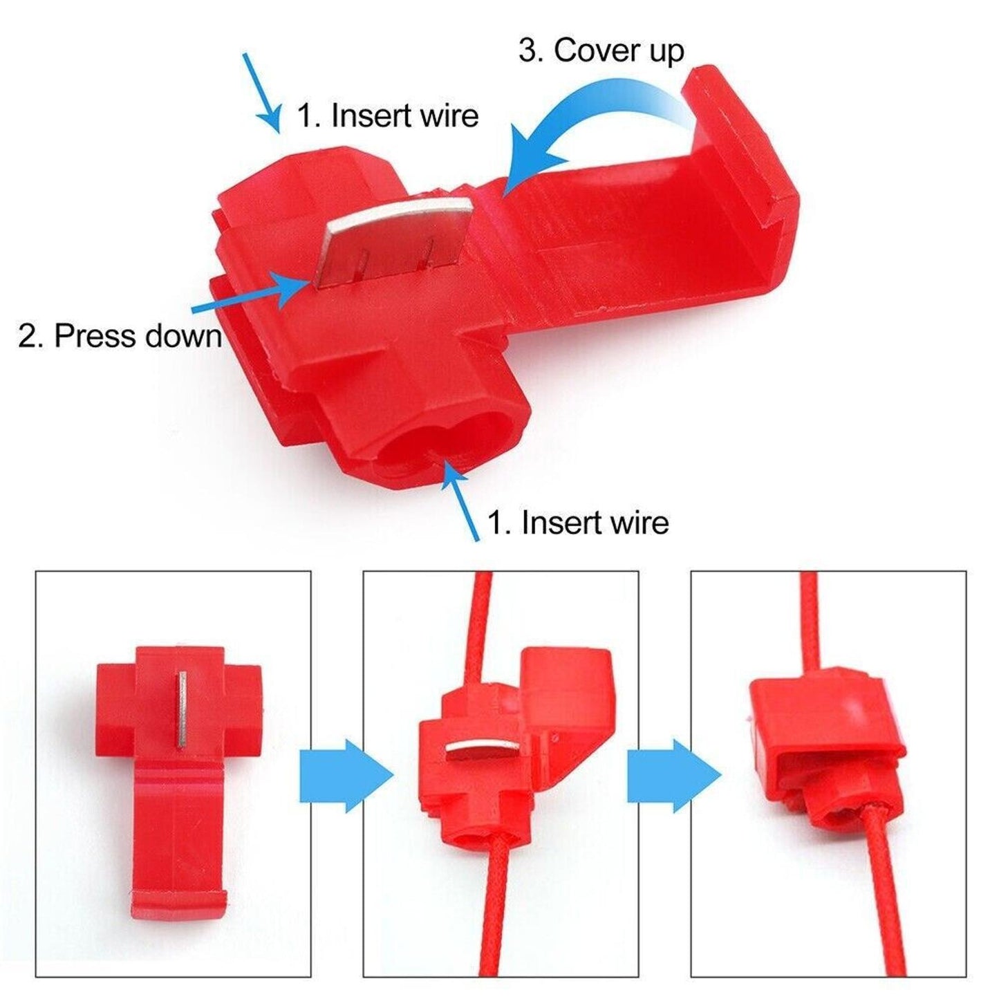 4pcs Load Resistor 50W 6RJ LED Decoder FIX Hyper Flash Turn Signal Blinker