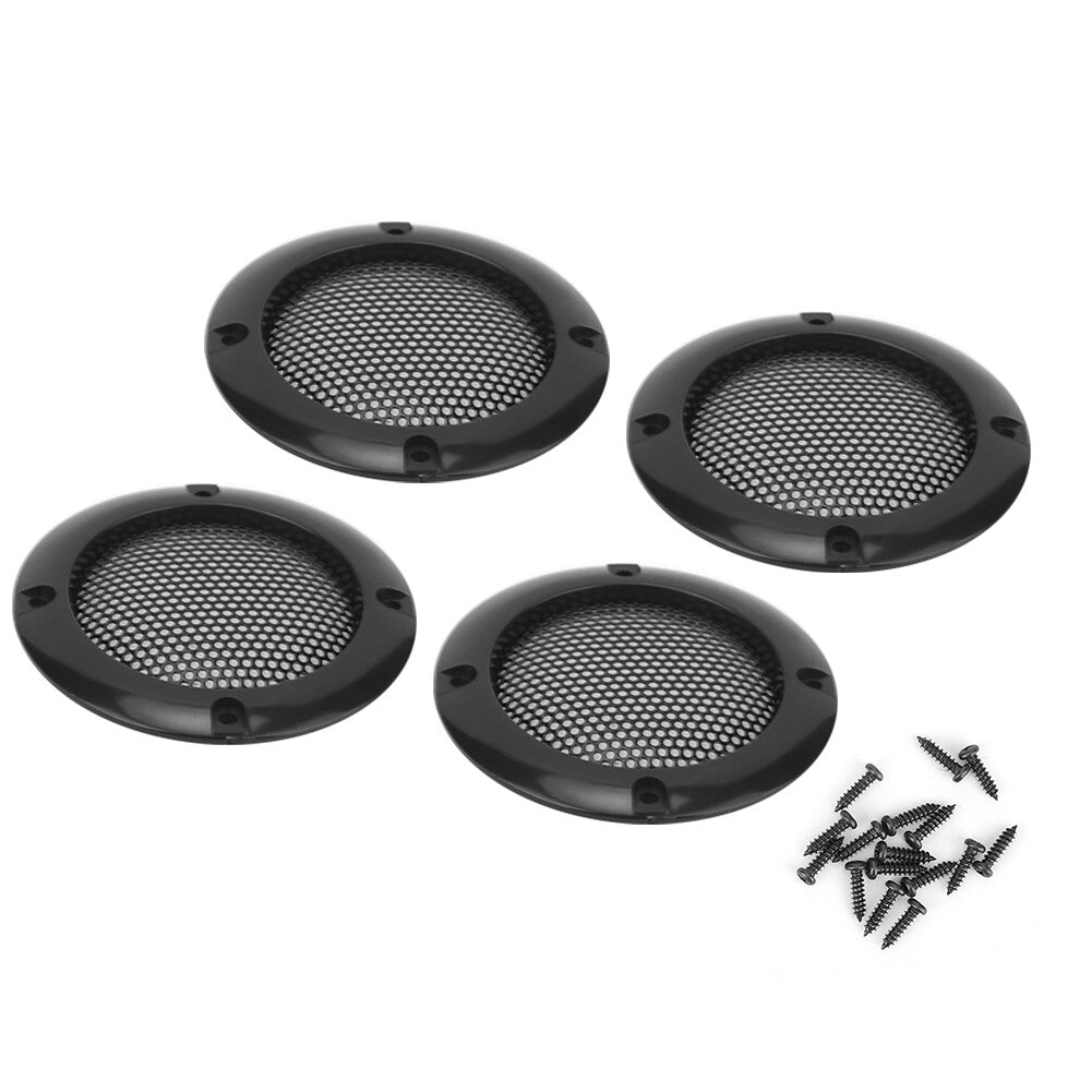 Car Auto 4pcs 2inch Audio Speaker Grille Protective Decorative Audio Speaker