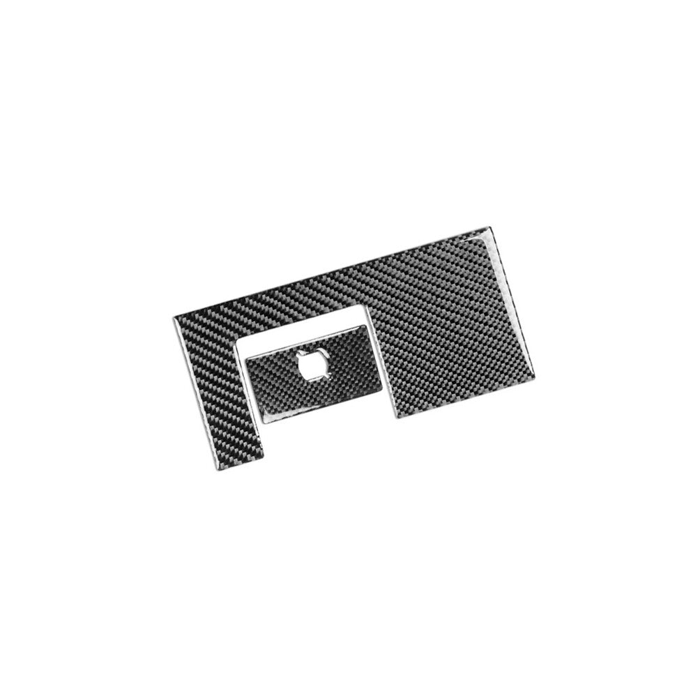 Carbon Fiber Rear Window Button Trim Panel Cover For Explorer 2011-2014 Red v