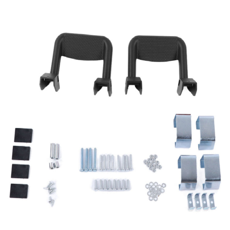 2XTruck Black Powder Coated Side Step/BAR Set Aluminum for FORD / for CHEVY / for GMC / for DODGE
