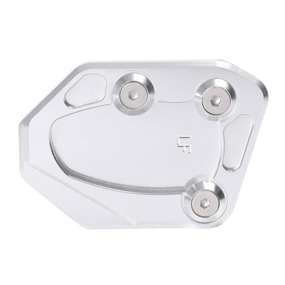 Kickstand Extender Foot Side Stand Extension Pad Fit for LIFAN KPR150 Silver Q