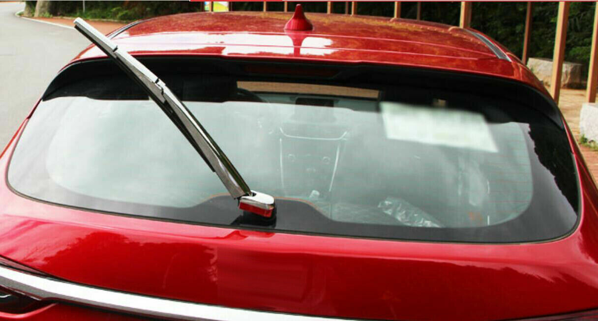 for Mazda CX-30 2020-22 Silver Chrome Rear Window Wiper Molding Cover Trim Decor
